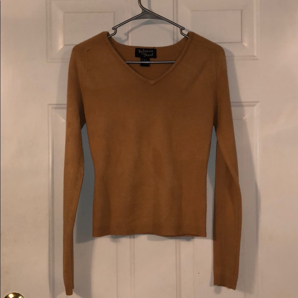 Reference Point - Tan Sweater